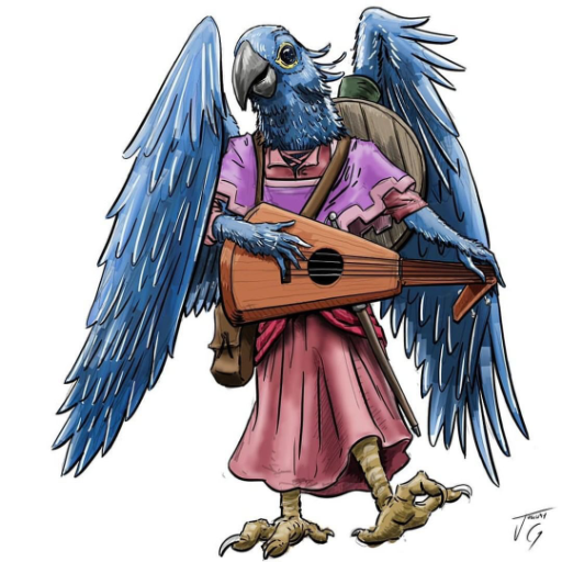 Picture of a aarakocra bard.png